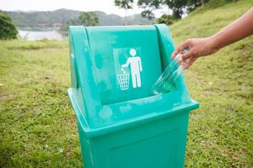 Closing image symbolizing secure and efficient commercial waste removal